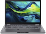 Ne&scaron;iojamas kompiuteris &bdquo;Acer Aspire Spin 14&ldquo; (ASP14-52MTN-75Q5) 14,0 colių įstrižainės WUXGA ekranas, IPS ekranas, &bdquo;Intel Ultra 7-155&ldquo; (11 colių įstrižainė), 16 GB RAM, 1 TB SSD, &bdquo;Windows 11&ldquo; operacinė sistema.