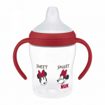 NUK Perfect Match Learning Baby Bottle DISNEY Minnie Raudona 150 ml