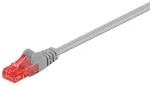 Goobay 93670, 1,5 m, Cat6, U/UTP (UTP), RJ-45, RJ-45, Pilka
