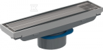 Geberit Cleanline du&scaron;o latako grotelės su įklijuojama plytele,18,8x4,3 cm, nerūdijantis plienas