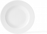 Lyngby Porcel&aelig;n - Rhombe baltos sriubos lėk&scaron;tė - &Oslash;23 cm