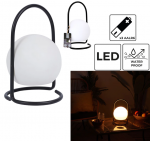 Apvali ne&scaron;iojama lempa (vidaus/lauko)