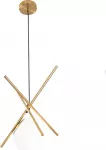 Pakabinamas &scaron;viestuvas MAXlight Kabanti lempa Loftinė kabanti lempa XENA P0403 Maxlight metalinis gaubtas stiklinis rutulys pakabinama žalvarinė balta