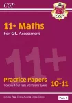 KNYGA Bookshop 11+ GL Maths Practice Papers: Ages 10-11 - Pack 1 (with Parents' Guide & Online Edition)