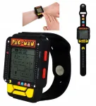 Basic Fun Skaitmeninis laikrodis Pac-man Pacman 3w1 Retro Gaming Watch LCD žaidimas laikrodis žadintuvas / 320145 (SB12149)