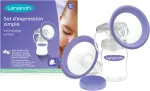 Lansinoh elektrinis kompakti&scaron;kas laktatorius 160 ml, violetinis, 20417