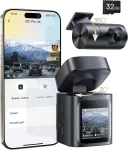 Baseus automobilinis vaizdo registratorius VD1 PRO su priekine 4K ir galine 1080p kamera