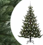 Dirbtinė kalėdinė eglutė su rutuliuku 240 cm 300 LED