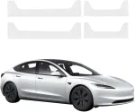GrizzGlass bespalvė techninė danga HeavyDuty Clear slenksčiams, skirta Tesla Model 3 (2021-2025) [4w1] (GRZ21223)