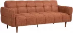 3-vietė miegamoji sofa &bdquo;SERENA&ldquo;, plytų raudonumo spalvos