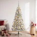 Dirbtinė kalėdinė eglutė su rutuliuku 150 cm 150 LED