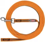 Trixie Smycz treningowa, &scaron;uniui, guminė, S&ndash;M: 5 m/15 mm, oranžinė (TX-197880)