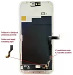 HX Ekranas skirtas iPhone 15 Pro Max, LTPO Soft OLED, 120Hz