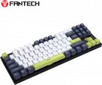 Fantech ATOM87S RGB laidinė mechaninė klaviatūra, Balta, Rosie Switch