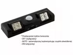 Aptel Lampka nocna LED su judesio jutikliu na baterie