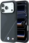 Dėklas BMW M Tire Track with Sidabrinis Line MagSafe do Iphone 18 Pro Max / 17 Pro Max antracytowy