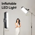 LED &Scaron;viestuvas - Ulanzi AL20 120 W Pripučiama LED &Scaron;viesos Vamzdinė Lempa