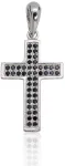 Diamond Sky Jewelry Sidabrinis kryželis su cirkoniais &bdquo;Cathedral Light IX&ldquo;