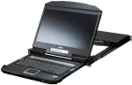 Aten 4-Port USB HDMI Multi-View Dual Rail WideScreen LCD KVM