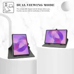 Liushan dėklas Lenovo Idea Tab Pro plan&scaron;etiniam kompiuteriui su 360&deg; pasukamu stovu, skirtas Lenovo Idea Tab Pro Tb373fu (12.7 colio) plan&scaron;etiniam kompiuteriui, juodas