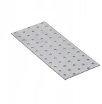 Staliaus plok&scaron;čia jungtis 100x300x2 perforuota montavimo plok&scaron;telė Lp-25 1vnt