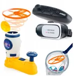 Dovana po eglute Webski Vr 3d 360 laipsnių akiniai + žaidimų pultelis + diskų paleidimo įrenginys