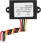 Power Step Up konverteris, Dc 12v į Dc 19v Boost konverteris, atsparus vandeniui Step Up įtampos keitiklio adapteris automobiliams, sunkvežimiams ir transporto priemonėms