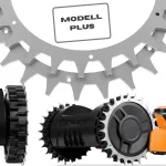 Robo claws robotizuoto vejapjovės spygliai, pagaminti i&scaron; aliuminio, skirti worx landroid plus modeliams, 3 mm, skersmuo 220 mm, robotizuoto vejapjovės priedai su 12 nerūdijančio plieno varžtų, nuvalyti spygliai