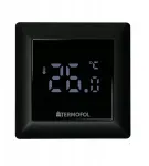 Termostatas sensorinis Tf-h6black kambario termoreguliatorius apsauga ip31 juodas