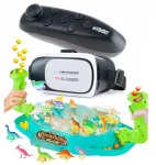 Webski Dovana po eglute Vr 3d akiniai 360+gamepad+arcade žaidimas Dino