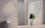 Du&scaron;o durys Besco Sinco, Brushed Gold, 80 x 195 cm