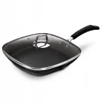 Berlinger Haus Grilio keptuvė su dangčiu 28 cm Juodas Professional Line