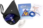 Deekec Zelda Ocarina 12 skylių alto C su dainų knyga (dainos i&scaron; Legendos apie Zeldą) su stovu ir apsauginiu dėklu