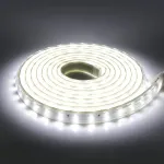 Kisufu 220 V Led juosta 3 m, 120 Led/m, dviejų eilių Led juosta Cri&ge;95, atspari vandeniui, itin ry&scaron;ki, lanksti Led juosta su dideliu tankiu &bdquo;pasidaryk pats&ldquo; festivalio dekoravimui namuose, miegamajame