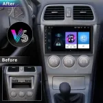 Automagnetola Yuntx Android 14 automobilinis radijas, skirtas Subaru Impreza Gd Gg (2002-2007) - [integruotas Carplay/android Auto/gps] - 9 colių Ips jutiklinis ekranas, vairo Valdymas/mirrorlink/bluetooth 5.0/wifi/usb/kamera