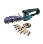 Makita UH201DZX Akumuliatorinės žolės ir gyvatvorių žirklės 12Vmax Li-ion CLX, a&scaron;menų ilgis 200mm, 1,2kg Be akumuliatorių ir kroviklio!