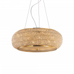 Pakabinamas &scaron;viestuvas Ideal Lux Suspended lamp with 10 lights PASHA', E14, transparent