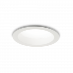 Lubinis &scaron;viestuvas Ideal Lux 20W recessed lamp 1 light BASIC, 3000K, baltas