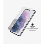 Panzer Glass PanzerGlass | Samsung | Galaxy S22 | Grūdintas stiklas | Skaidrus | Draugi&scaron;kas atvejams. Suderinamas su ultragarsiniu pir&scaron;tų atspaudų jutikliu. 100% jutiklinis jautrumas. Antibakterinis (sertifikuotas ISO 22196 ir JIS 22810) | Ekrano apsauga