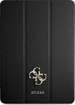 &bdquo;Guess Saffiano Collection&ldquo; dėklas, skirtas &bdquo;iPad 12.9" 2021&ldquo; knygos vir&scaron;eliui - juodas
