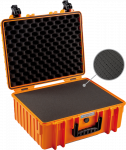 BW Outdoor Case Type 6000 / Oranžinis (i&scaron; anksto supjaustytas putplastis)