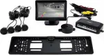 Amio Parkavimo pagalbos sistema TFT01 FT 4,3" su CAM-402 LED kamera, 4 juodi jutikliai