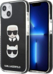 Apple iPhone 13 Karl Lagerfeld dėklas Karl&Choupette Head juodos spalvos