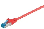Goobay Kabelis LAN Patchcord CAT 6A S/FTP Raudona 1m