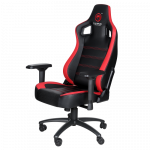 Žaidimų kėdė Marvo CH-118 Gaming Chair, Juoda-raudona