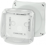 Hensel Rotary Box 130 x 130 x 77 be IP66 terminalų pilka DK 0600 GZ (62000153)