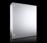 Rittal AX Kompakti&scaron;kas korpusas 600x600x210 mm lak&scaron;tinio plieno su plok&scaron;čiu montavimu. vienos durys, 2 svirties spynos 1060 000