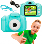 Mėlyna Extralink kids camera h20 mėlynas