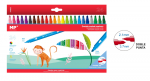 Flomasteriai MP, dvipusiai, 24 sp.