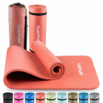Fitneso kilimėlis Tunturi Fitnessmat NBR 15 mm, rusvos spalvos
